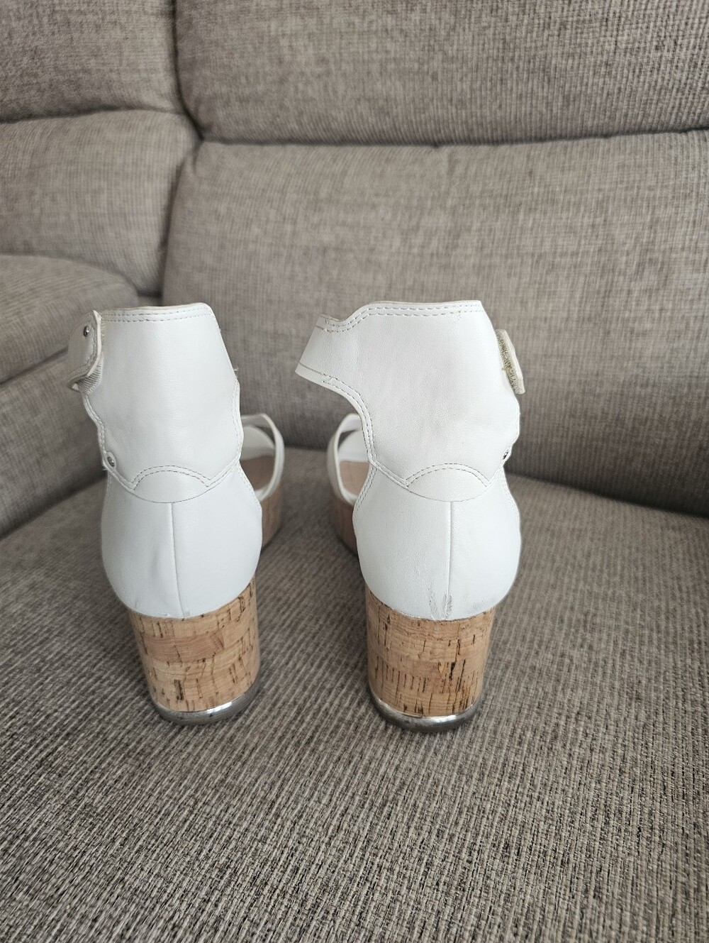 Franco Sarto Women's Perfetto Cork Wedge Sandal - Picture 5 of 7